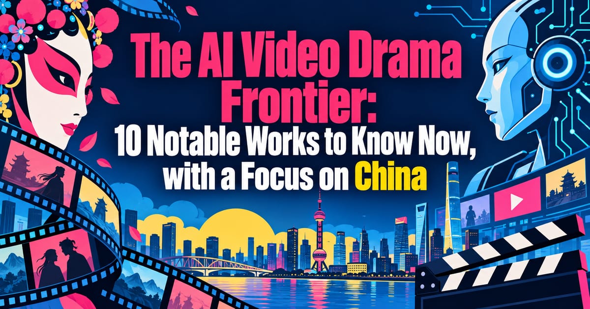 Panorama des dramas vidéo IA : 10 œuvres incontournables à connaître, avec la Chine au premier plan