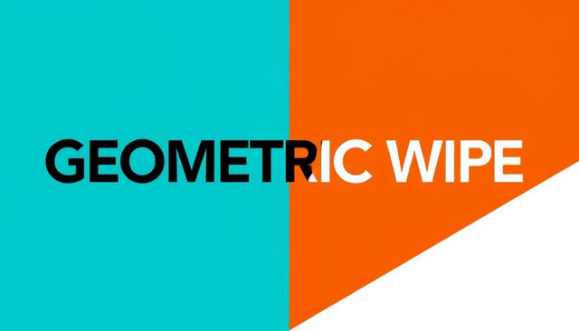 26 GEOMETRIC WIPE : volet géométrique