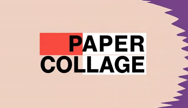 25 PAPER COLLAGE : collage de papier