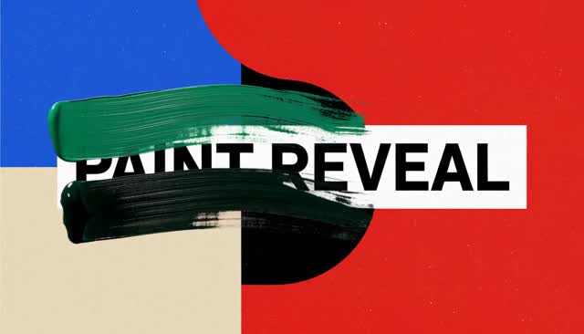 43 PAINT REVEAL : de la peinture à la vidéo