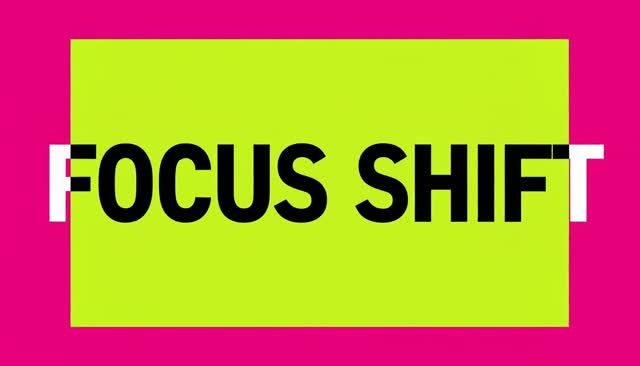37 FOCUS SHIFT : déplacement de mise au point