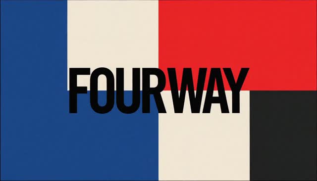 38 FOUR WAY : affichage simultané en quatre parties