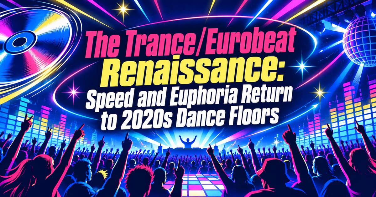 Renaissance de la trance et de l’eurobeat : la vitesse et l’euphorie reviennent sur les dancefloors des années 2020